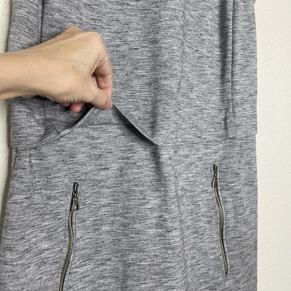 Talula Verone Gray Zipper Shift Dress Sz XS - Picture 4 of 9